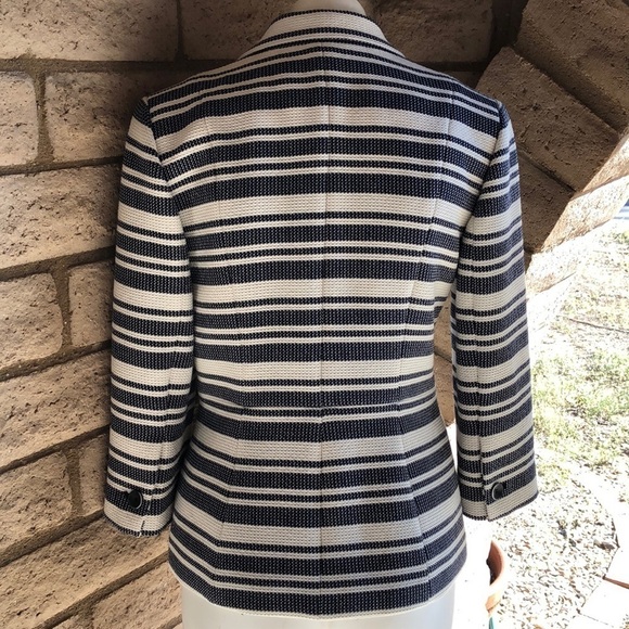 Classiques Entier Jacket Blue and White Stripes - Picture 7 of 9